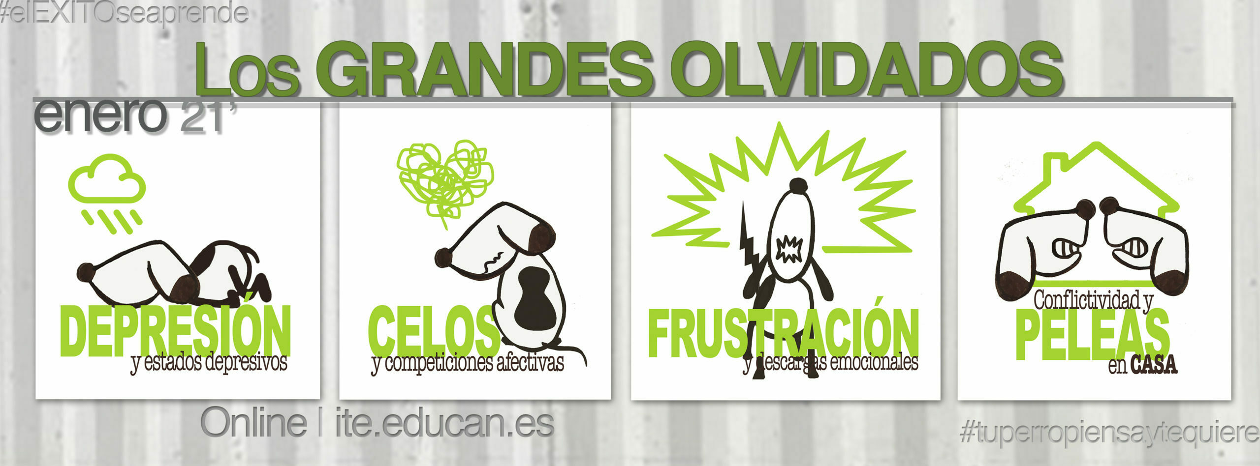 Los Grandes Olvidados: un curso ONLINE para las cosas importantes que pasan en casa
