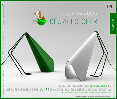 Curso de Adiestrador Especialista en Usos Terapéuticos del OLFATO y Localización y Discriminación olfativa